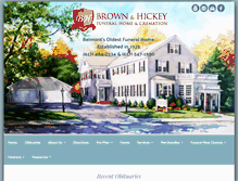 Tablet Screenshot of brownandhickey.com